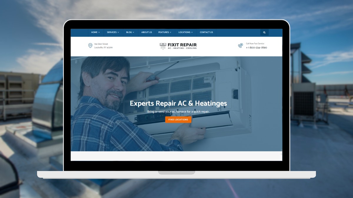 Launch HVAC Company Website