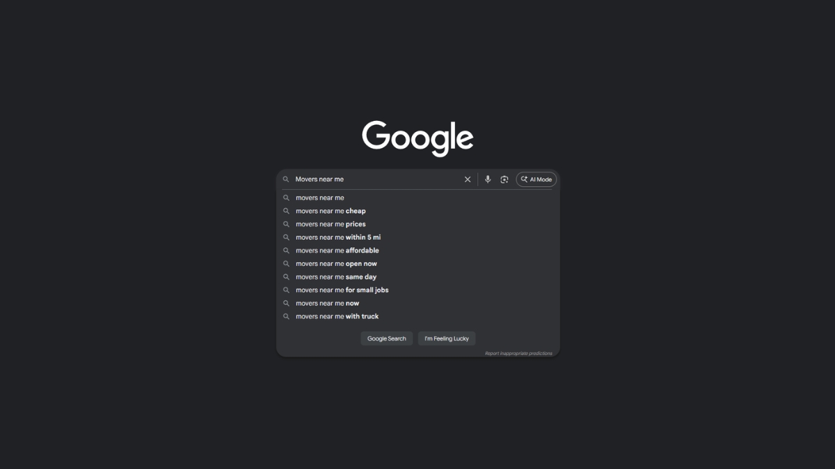 SEO for Movers