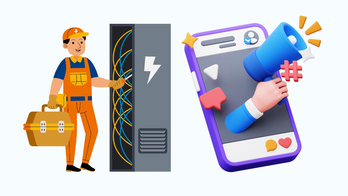 Social Media Marketing for Electricians